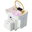 Main image of the white, non-plumbed SSW LT06 Japanese Head Spa Shampoo Bowl.