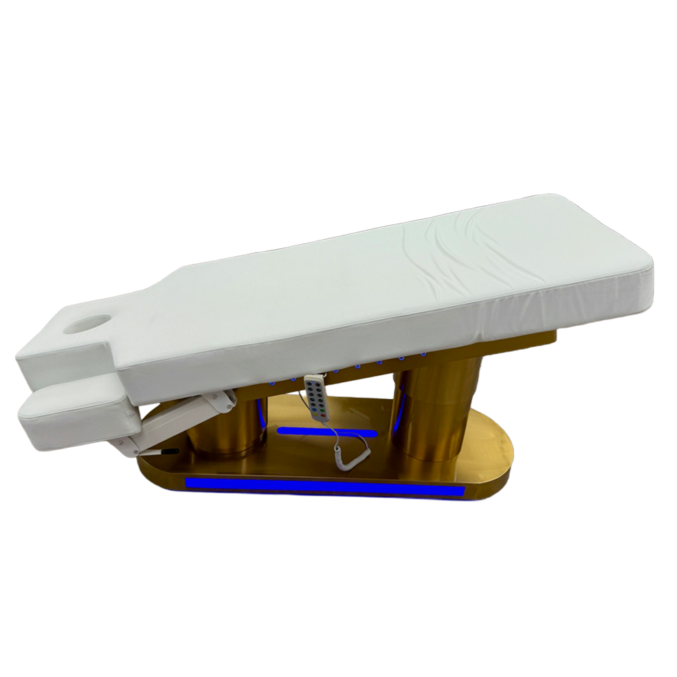 Image of the SSW LT1838 Electric Treatment Table in decline position 