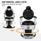 Image showing the SSW LT896A Vintage Style Barber Chair's swivel function.