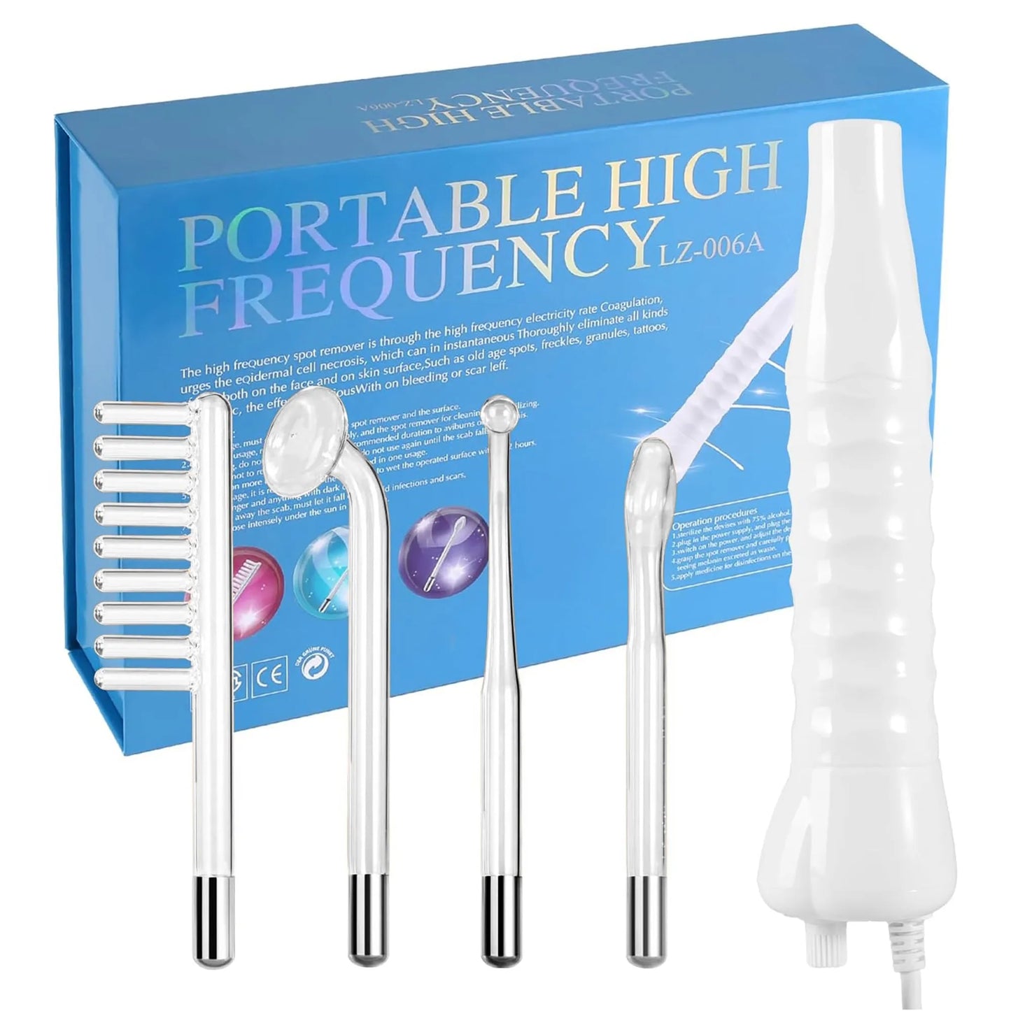 SW LZ-006A Portable 4-in-1 Facial & Scalp Rejuvenation System for deep cleansing, hydration, and revitalizing treatments.