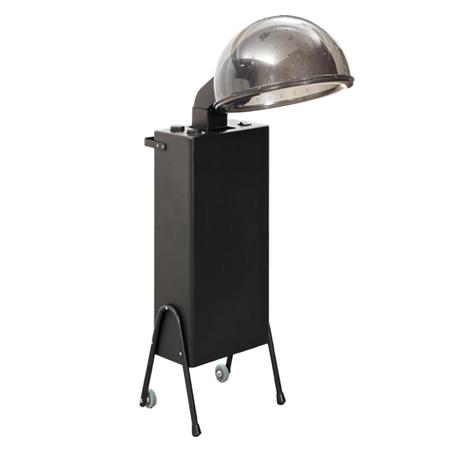 Side image of the SSW M-1040 Portable Hooded Hair Dryer. 