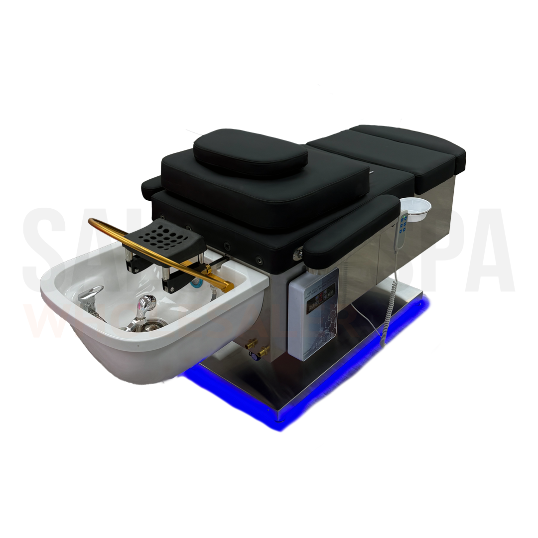 Main image of the SSW M35 Electric Japanese Head Spa Massage Bed. 