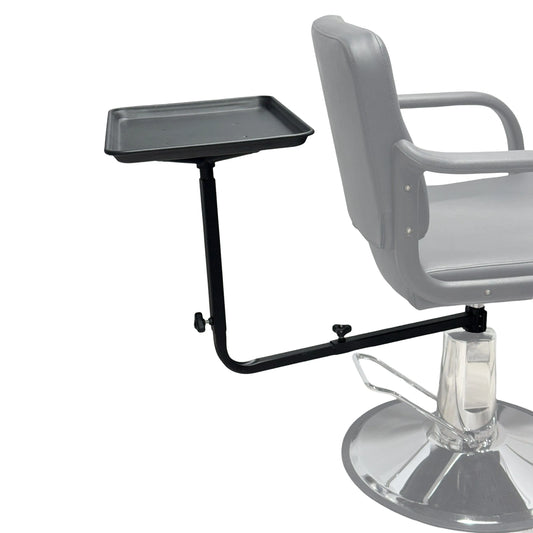 SSW SW0200 Salon Chair Tray with sturdy metal frame and smooth surface for salon tools and accessories.