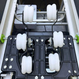View of the automatic massage rollers on the SSW XL780 Japanese Head Spa Massage Bed