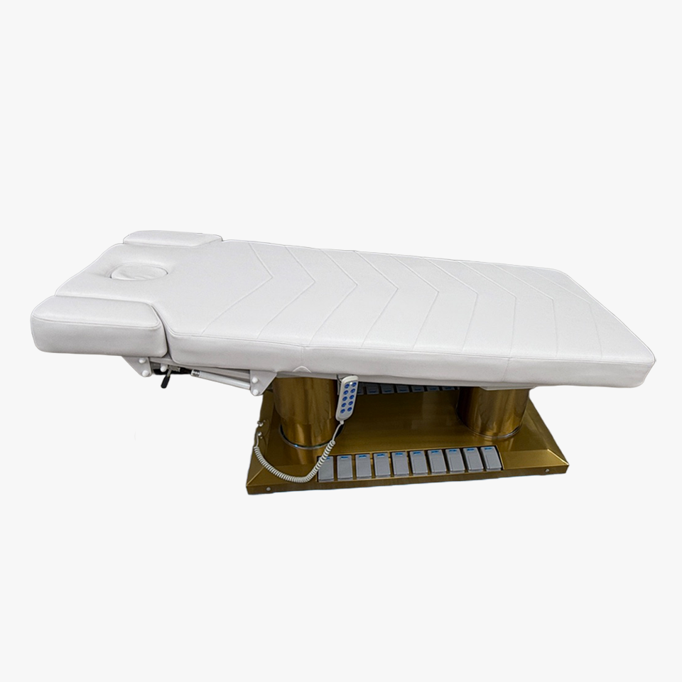 image of the SSW LT8750 Electric Treatment Table on incline.