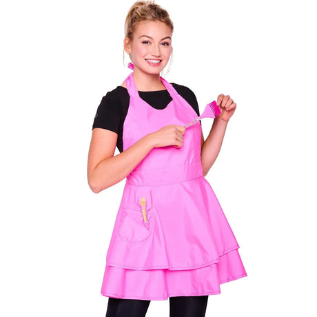 Sweet Treats Bleach Proof Apron | 958-PINK | BETTY DAIN HAIR COLORING ACCESSORIES BETTY DAIN 