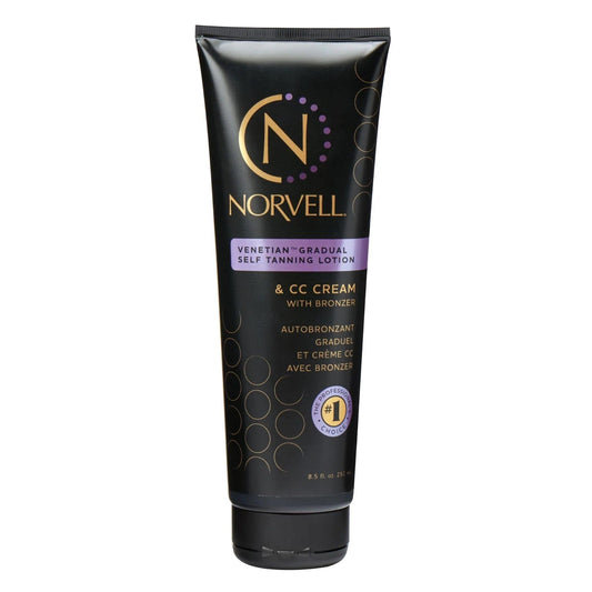 Venetian Gradual Self-Tanning Lotion & CC Cream | 8.5 fl.oz. | NORVELL Tanning Oil & Lotion NORVELL 