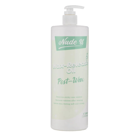 Wax-Release Oil | Post-Wax | NUDE U WAXING KITS & SUPPLIES NUDE U 33.8 fl.oz. 