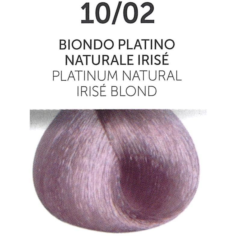 Perlacolor 10/02 Platinum Natural Irise Blond Permanent Hair Dye 100 ml - Long-lasting color for salon treatments. 