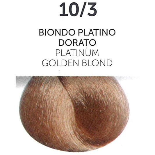 Perlacolor 10/3 Platinum Golden Blond Permanent Hair Dye 100 ml - Long-lasting color for salon treatments. 