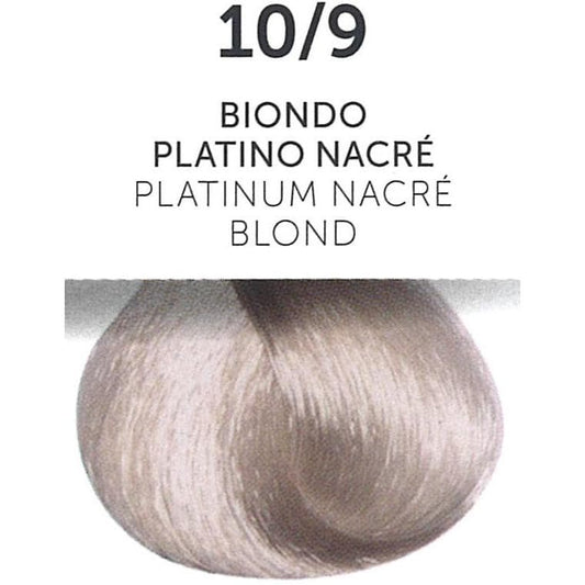 Perlacolor 10/9 Platinum Nacre Blond Permanent Hair Dye 100 ml - Long-lasting color for salon treatments. 