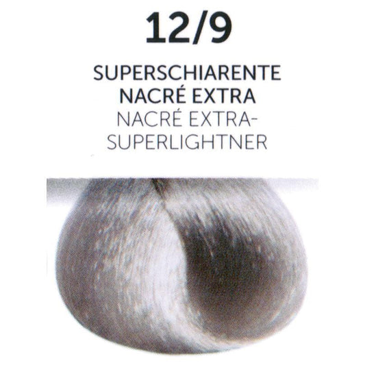 Perlacolor 12/9 Nacre Extra Super Lightener Permanent Hair Dye 100 ml - Long-lasting color for salon treatments.