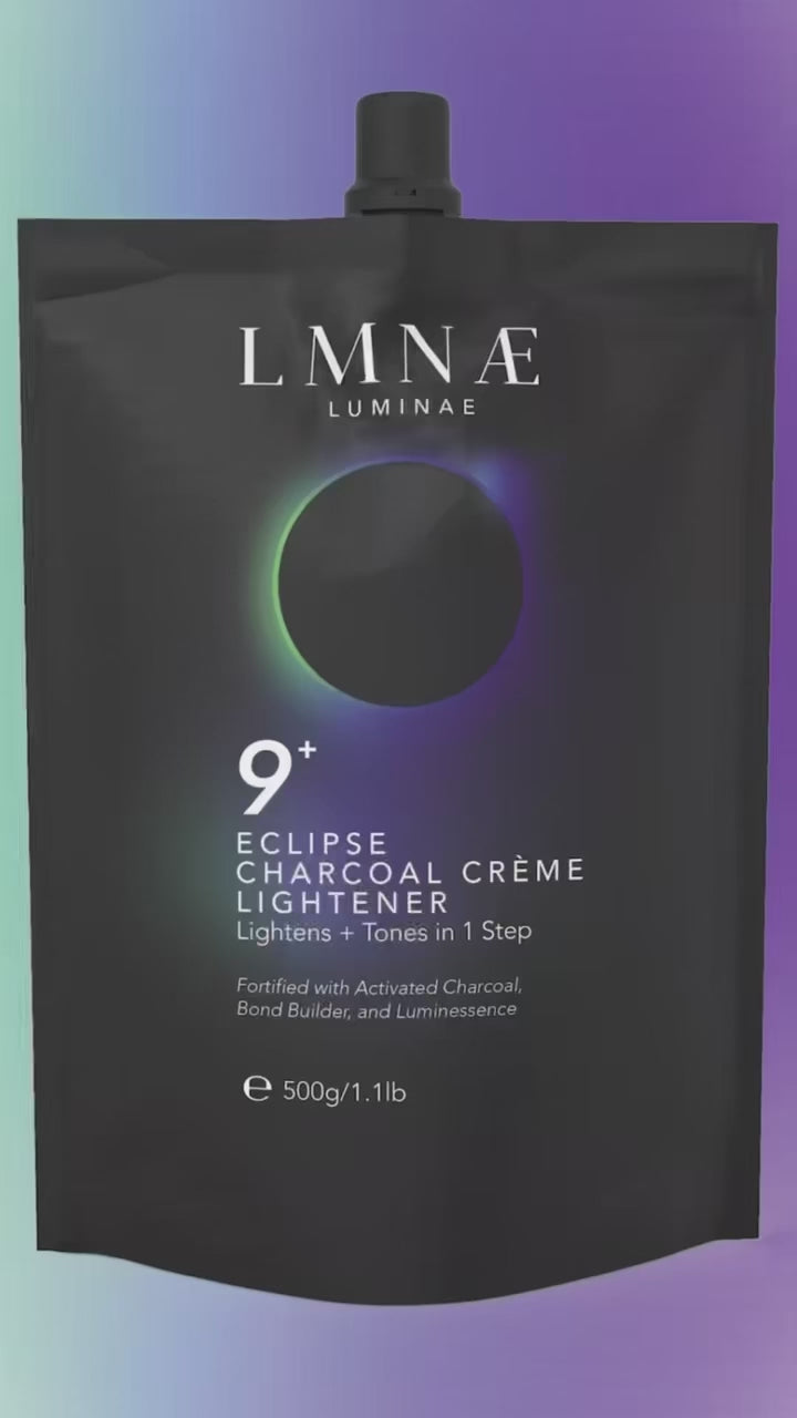 LUMINAE Eclipse 9+ Levels of Lift Charcoal Creme Lightener Kit