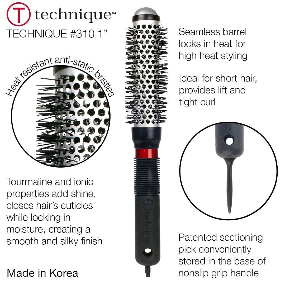 #310 - 1" Technique Thermal | CRICKET COMBS & BRUSHES CRICKET 
