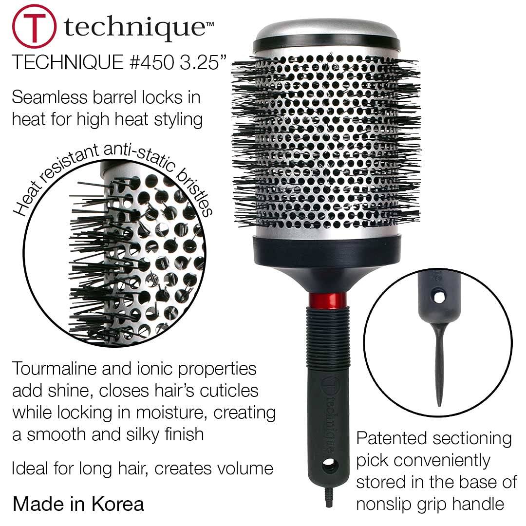 #450 - 3.25" Technique Thermal | CRICKET COMBS & BRUSHES CRICKET 
