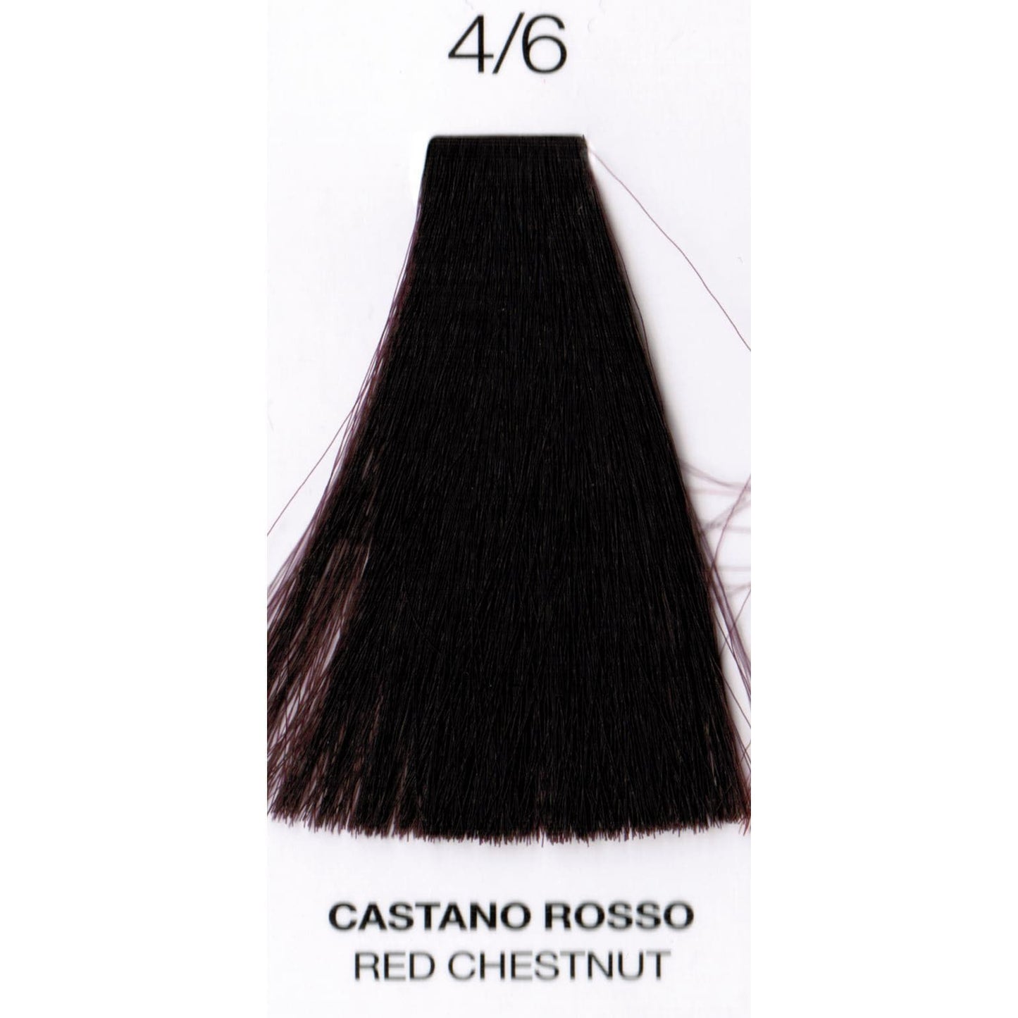 Perlacolor Purity 4/6 Red Chestnut Ammonia-Free Permanent Hair Dye 100 ml - Long-lasting color for salon treatments.