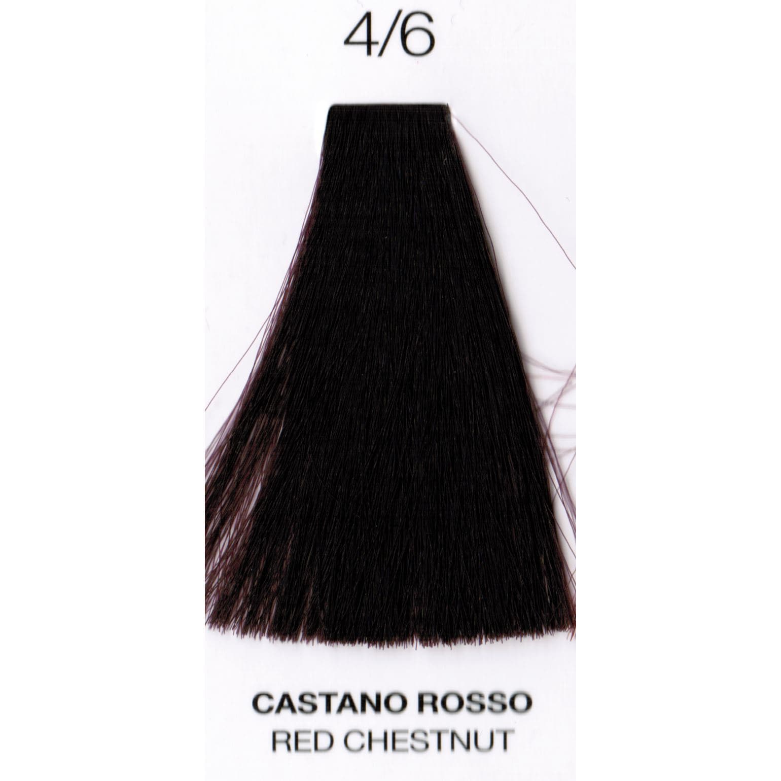 Perlacolor Purity 4/6 Red Chestnut Ammonia-Free Permanent Hair Dye 100 ml - Long-lasting color for salon treatments.