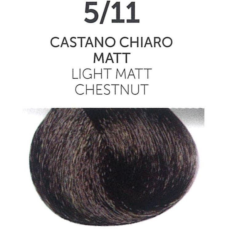 5/11 Light matt chestnut | Permanent Hair Color | Perlacolor HAIR COLOR OYSTER 