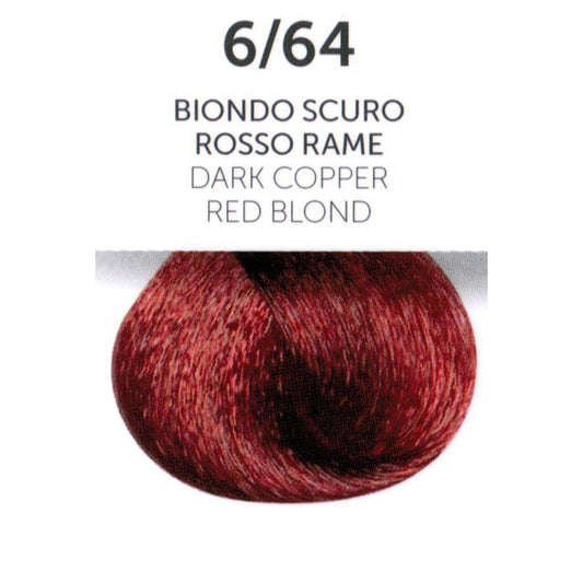Perlacolor 6/64 Copper Red Blond Permanent Hair Dye 100 ml - Long-lasting color for salon treatments. 