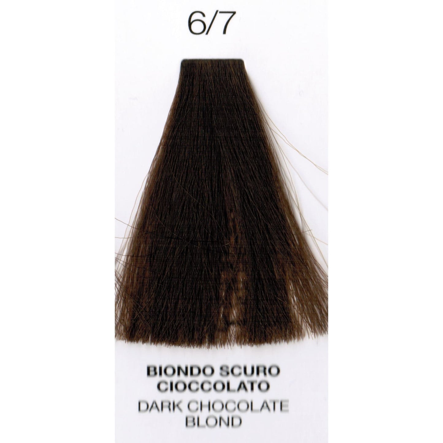 Perlacolor Purity 6/7 Dark Cocoa Blond Ammonia-Free Permanent Hair Dye 100 ml - Long-lasting color for salon treatments.