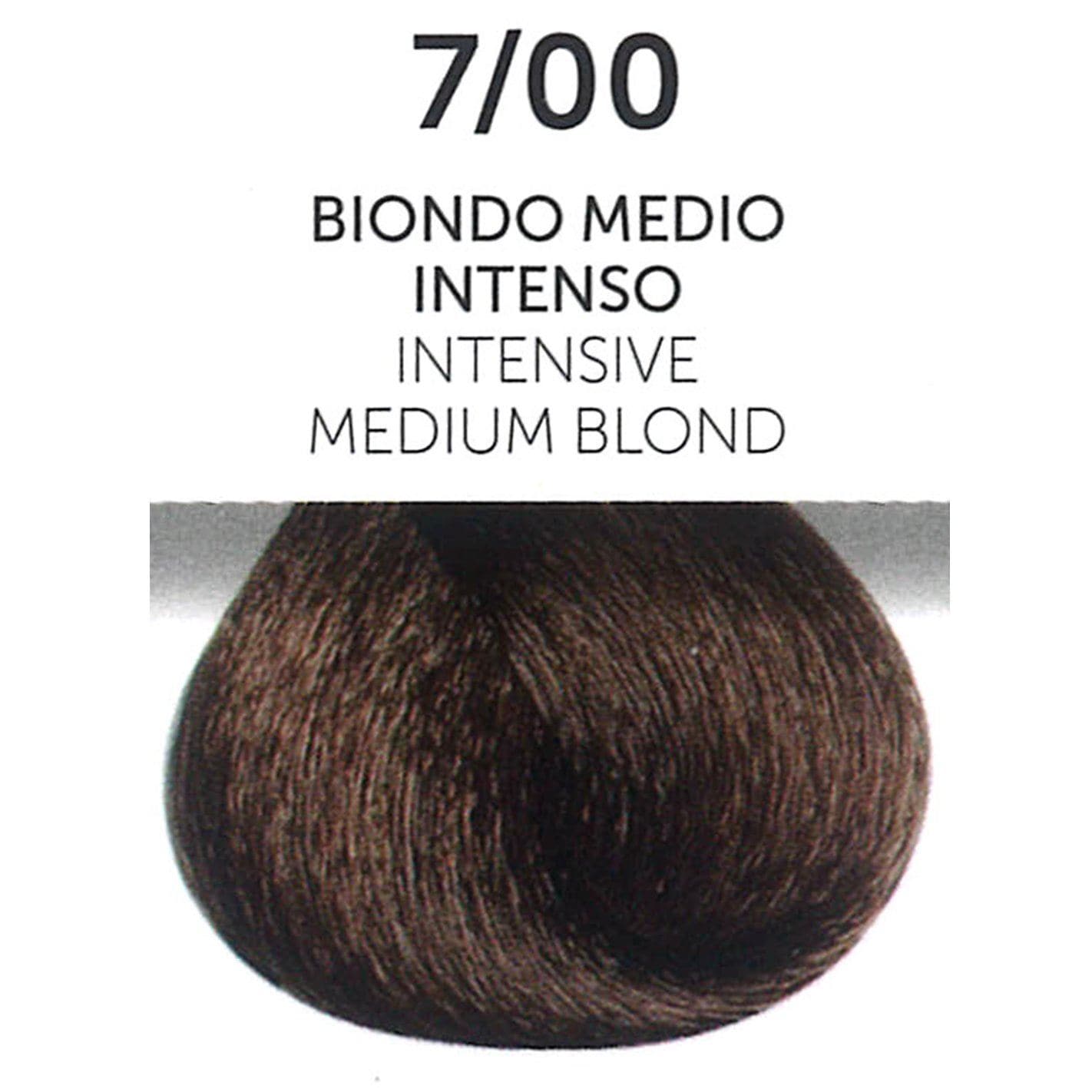 Perlacolor 7/00 Intensive Medium Blond Permanent Hair Dye 100 ml - Long-lasting color for salon treatments. 