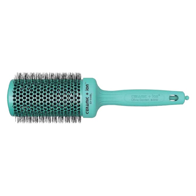 715-CI55BL - 2 1/8" | Ceramic + Ion | Blossom Collection | Limited Edition | OLIVIA GARDEN COMBS & BRUSHES OLIVIA GARDEN 