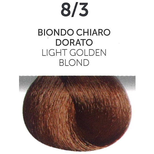 Perlacolor 8/3 Light Golden Blond Permanent Hair Dye 100 ml - Long-lasting color for salon treatments. 