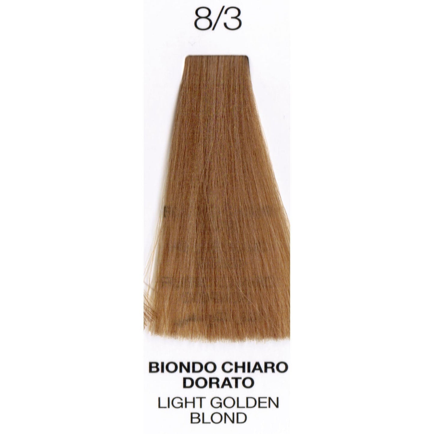 Perlacolor Purity 8/3 Light Golden Blond Ammonia-Free Permanent Hair Dye 100 ml - Long-lasting color for salon treatments.
