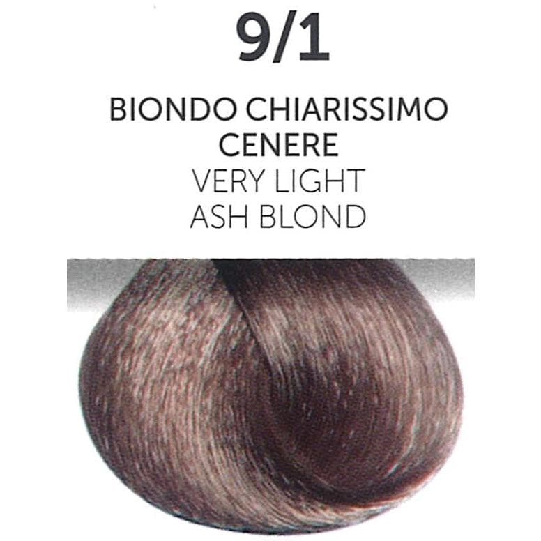 Perlacolor 9/1 Very Light Ash Blond Permanent Hair Dye 100 ml - Long-lasting color for salon treatments. 