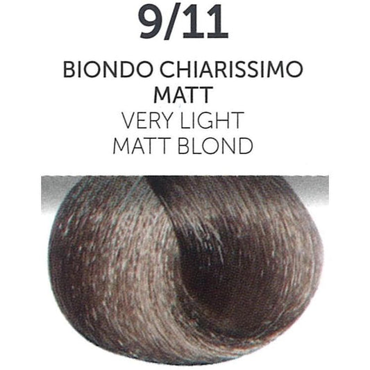 Perlacolor 9/11 Very Light Matt Blond Permanent Hair Dye 100 ml - Long-lasting color for salon treatments. 