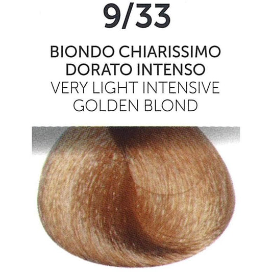Perlacolor 9/33 Very Light Intensive Golden Blond Permanent Hair Dye 100 ml - Long-lasting color for salon treatments. 