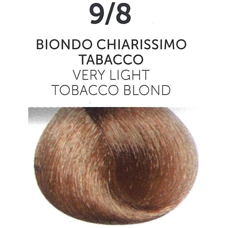 Perlacolor 9/8 Very Light Tobacco Blond Permanent Hair Dye 100 ml - Long-lasting color for salon treatments. 