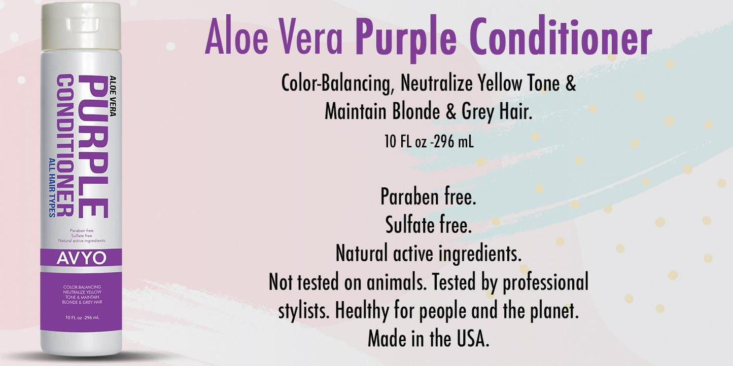 Aloe Vera Purple Conditioner | AVYO CONDITIONERS AVYO 