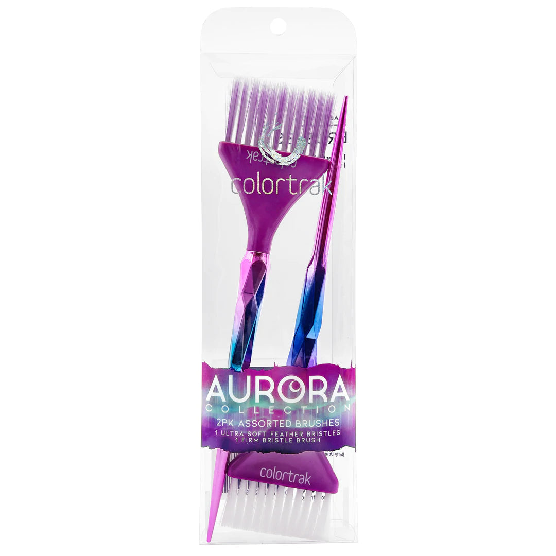 Aurora Assorted Brushes | 2PK | 7005 | COLORTRAK HAIR COLORING ACCESSORIES COLORTRAK 