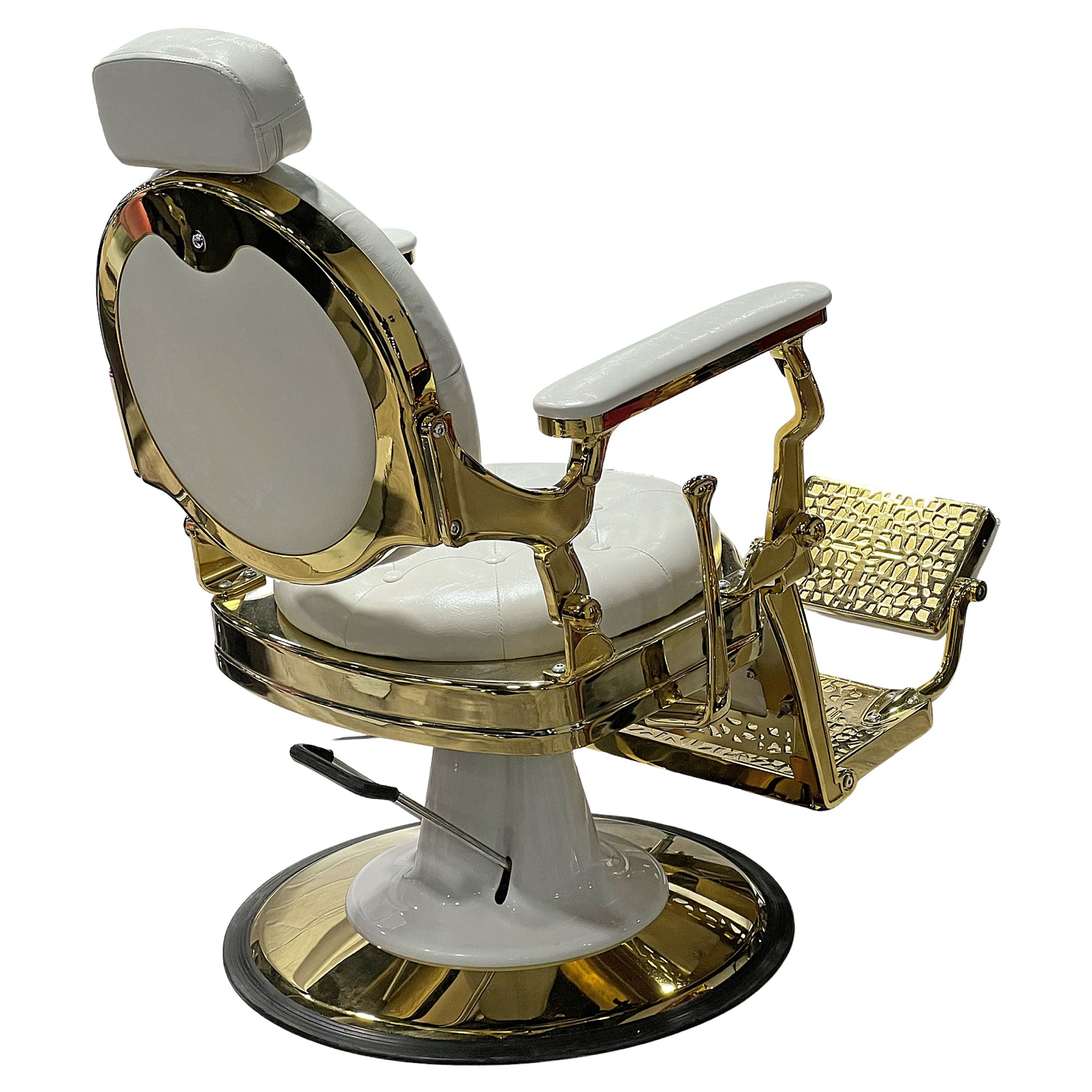 B195G - Shiny White | Barber Chair Barber Chair SSW 