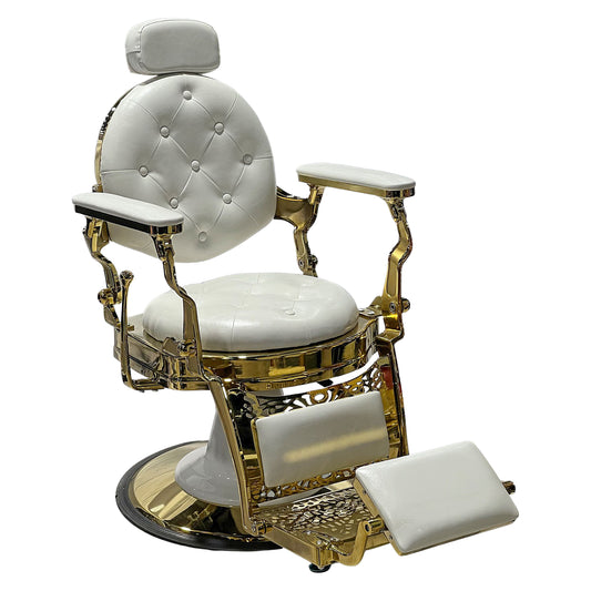 B195G - Shiny White | Barber Chair Barber Chair SSW 