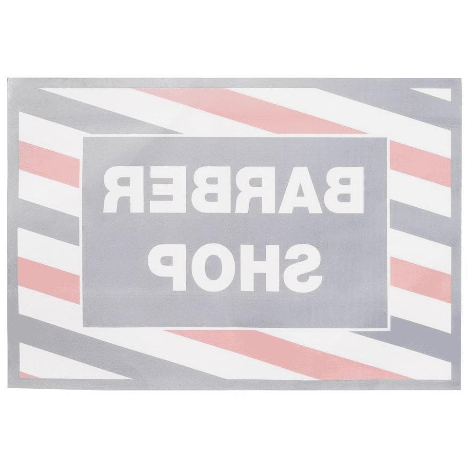 Barber Shop Cling Decal Sticker | SC-9014 MISC SCALPMASTER 