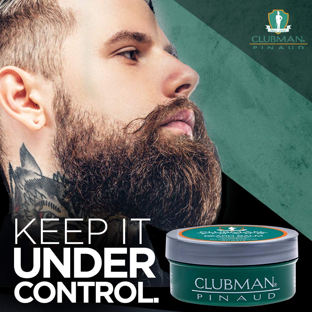 Beard Balm | Conditioning Style Wax | CLUBMAN PERSONAL CARE CLUBMAN 