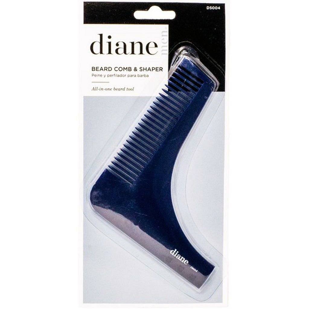 Beard Comb and Shaper | Black | D5004 HAIR COLORING ACCESSORIES DIANE 