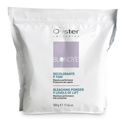 Image of the 500 gram bag of Blondye by Perlacolor 9 Levels of Lift Bleaching Powder. 