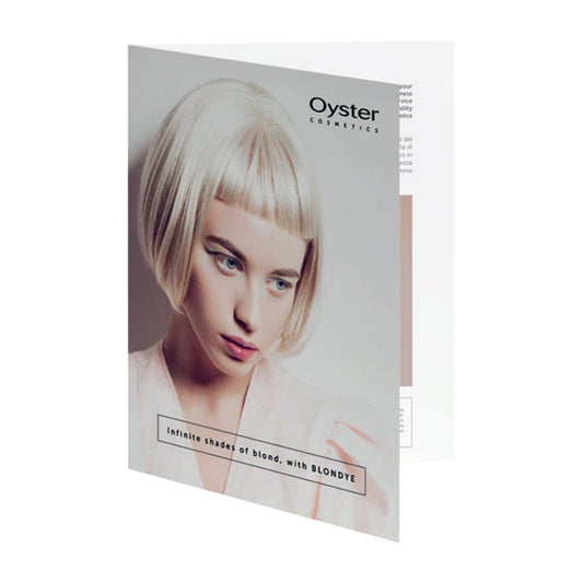 Blondye Swatch Book HAIR COLOR OYSTER 