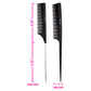 Carbon Fiber Combs | 2PK Black | 7048-2PK | COLORTRAK Combs & Brushes COLORTRAK 