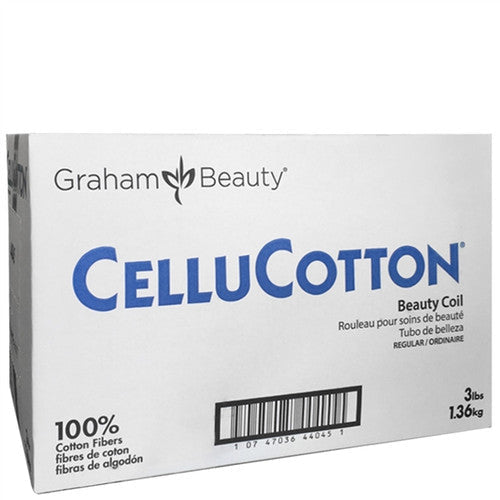 CelluCotton | Cotton Coil Professional | Size 3LBS | Dispenser Box | GRAHAM BEAUTY Towels GRAHAM BEAUTY 
