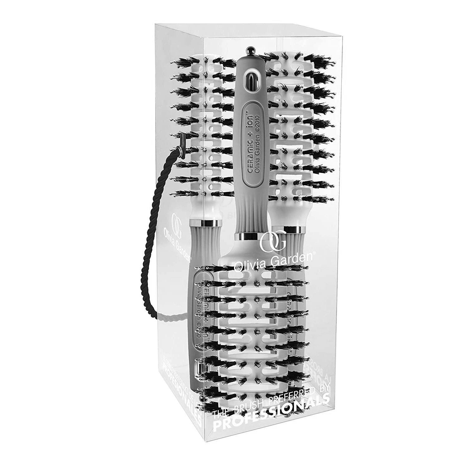 Ceramic + Ion Turbo Vent - Box Deal | CI-BOX07 COMBS & BRUSHES OLIVIA GARDEN 