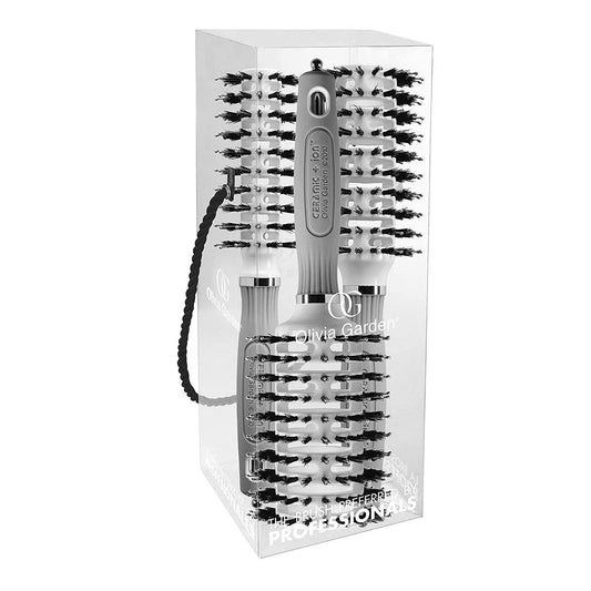 Ceramic + Ion Turbo Vent - Box Deal | CI-BOX07 COMBS & BRUSHES OLIVIA GARDEN 