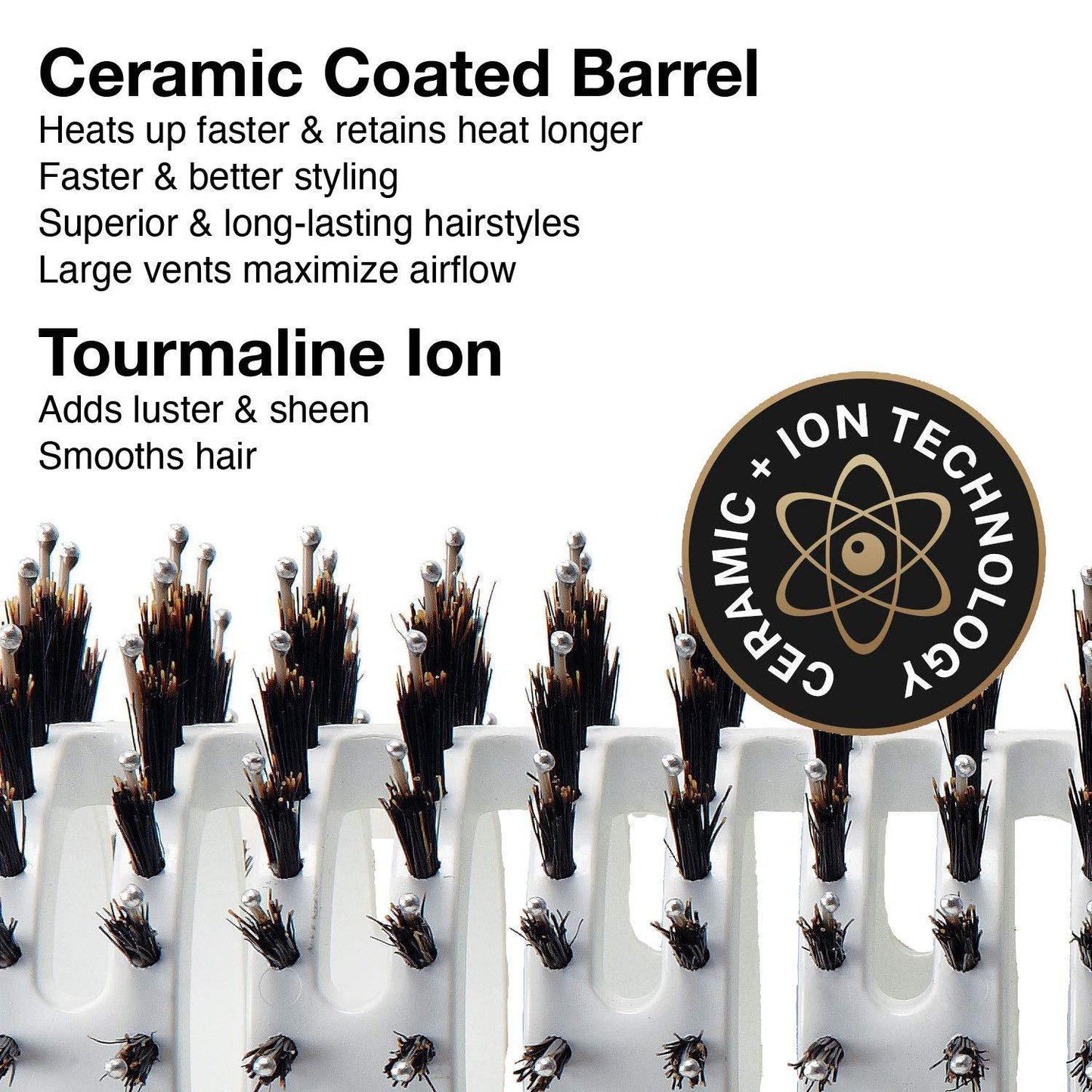 Ceramic + Ion Turbo Vent - Box Deal | CI-BOX07 COMBS & BRUSHES OLIVIA GARDEN 