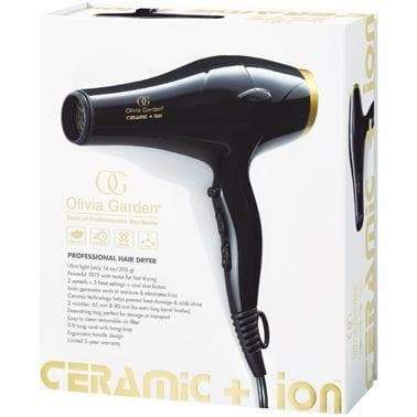 Ceramic+Ion Professional Hair Dryer +Free Gift HAIR DRYERS OLIVIA GARDEN 