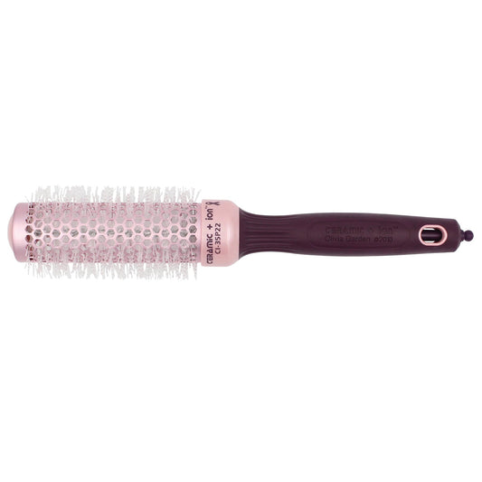 CI-35P22 | 1 3/8" | 2022 Breast Cancer Awareness Special Edition | OLIVIA GARDEN COMBS & BRUSHES OLIVIA GARDEN 