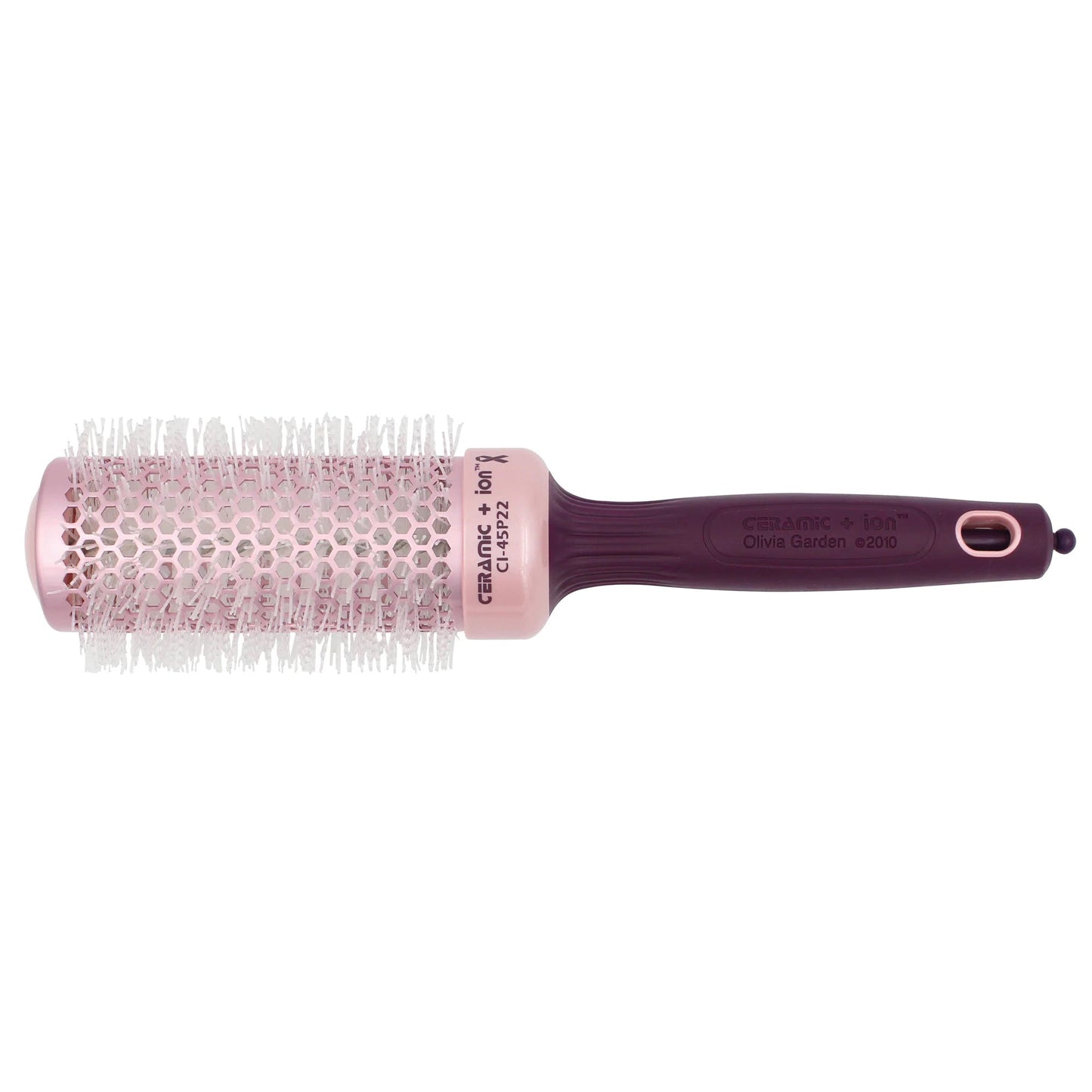 CI-45P22 | 1 3/4" | 2022 Breast Cancer Awareness Special Edition | OLIVIA GARDEN COMBS & BRUSHES OLIVIA GARDEN 