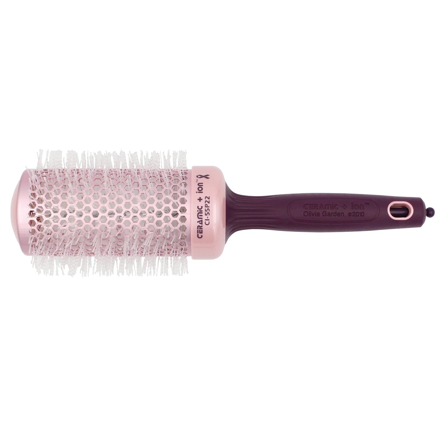 CI-55P22 | 2 1/8" | 2022 Breast Cancer Awareness Special Edition | OLIVIA GARDEN COMBS & BRUSHES OLIVIA GARDEN 